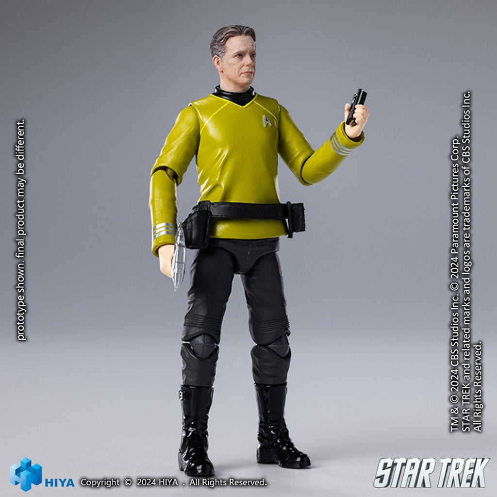 Star Trek 2009 Captain Christopher Pike Exquisite Mini Series 1:18 Scale Action Figure