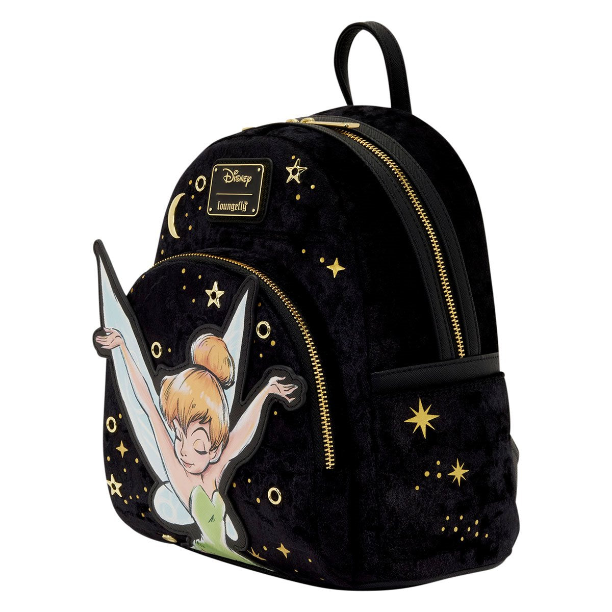 Peter Pan Tinker Bell Pixie Dust Velvet Mini-Backpack