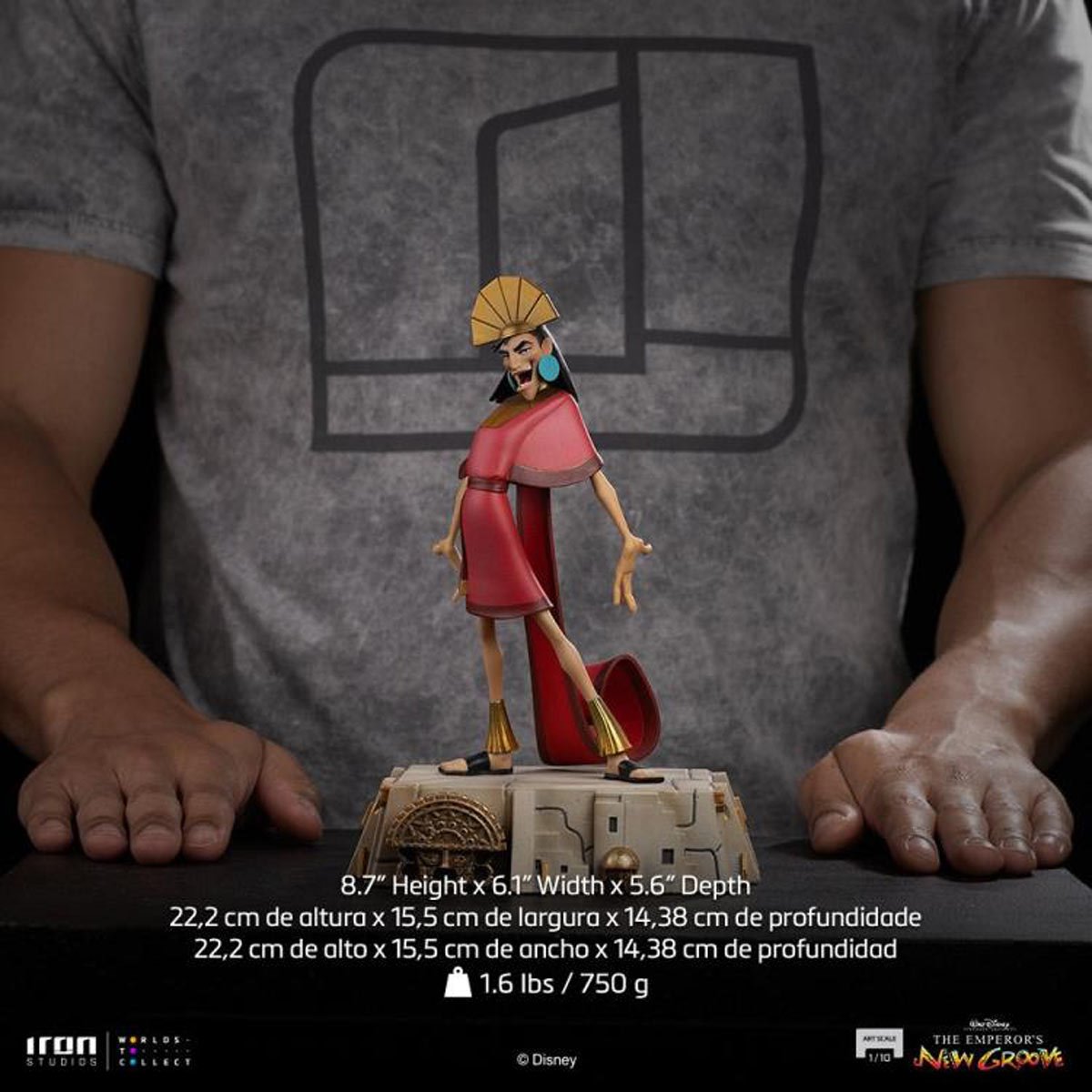 The Emperor's New Groove Kuzco in Human and Llama Form 1:10 Art Scale Limited Edition Statue