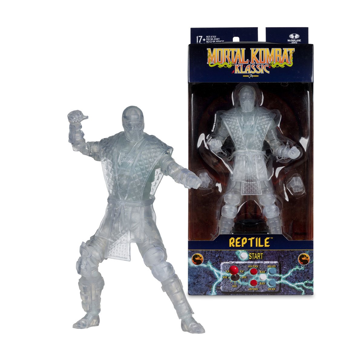 Mortal Kombat Klassic Wave 5 Reptile Invisible 7-Inch Scale Action Figure