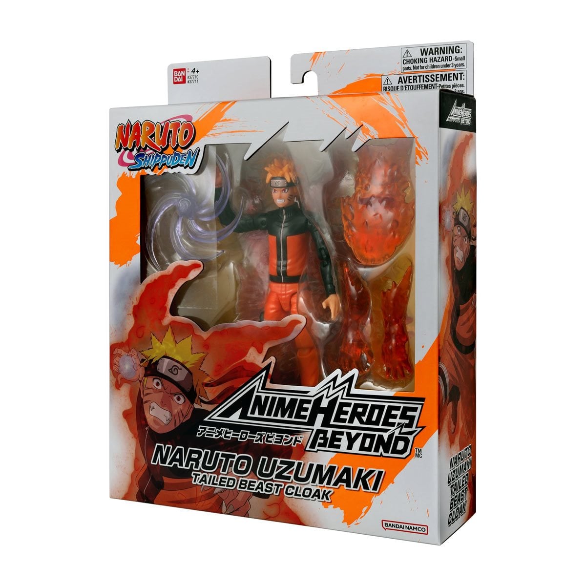 Naruto Shippuden Anime Heroes Beyond Naruto Tailed Beast Cloak Action figure