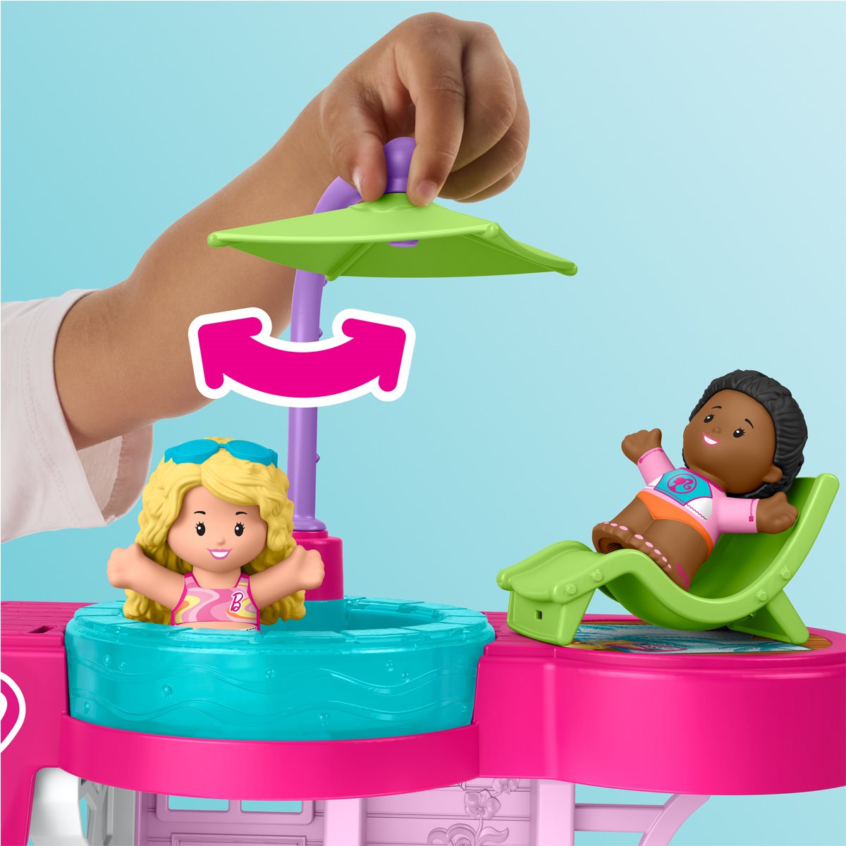 Barbie Little People Beach House Playset