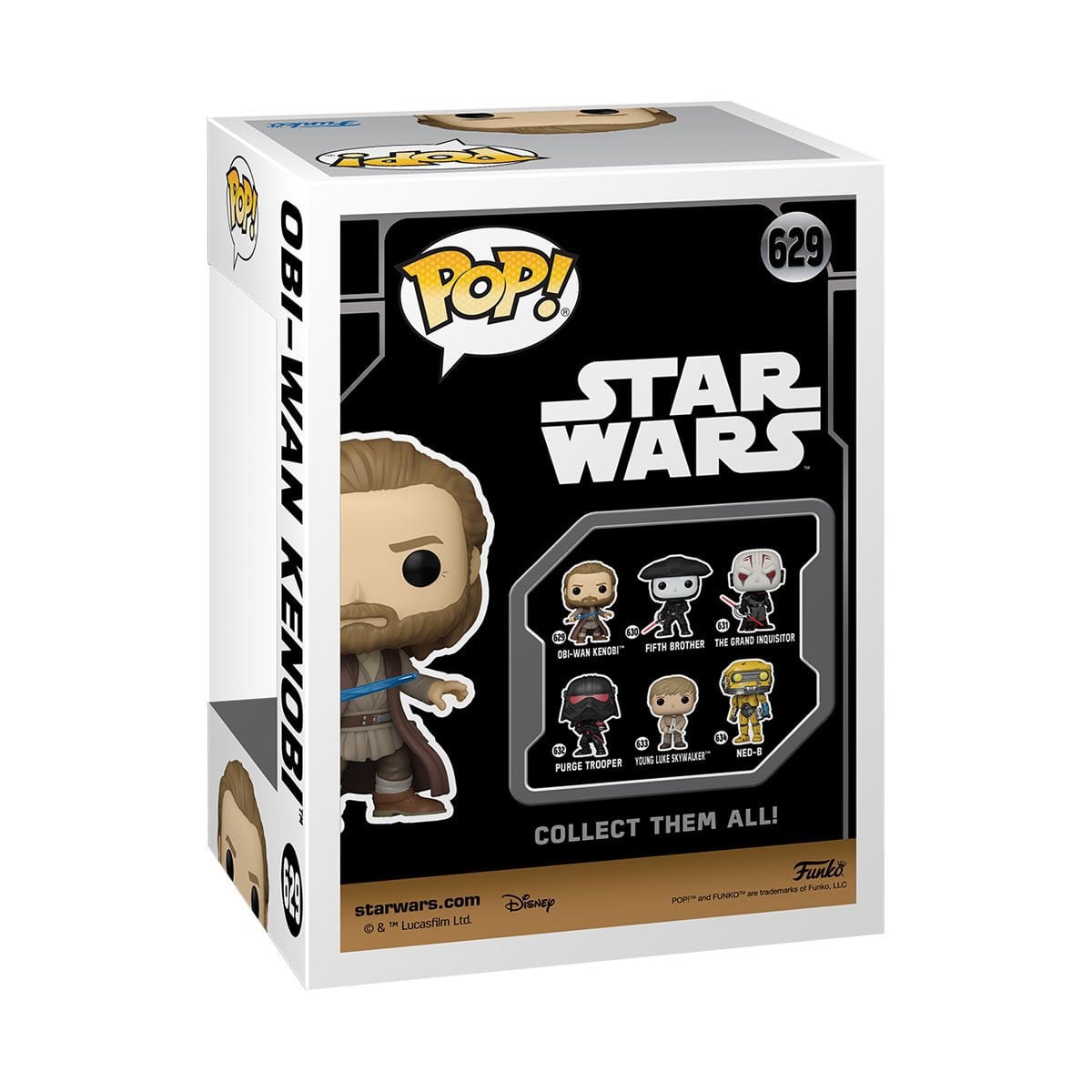 Star Wars: Obi-Wan Kenobi (Battle Pose) Funko Pop! Vinyl Figure #629