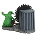 The Nightmare Before Christmas Village Oogie Boogie Gives a Spin Statue