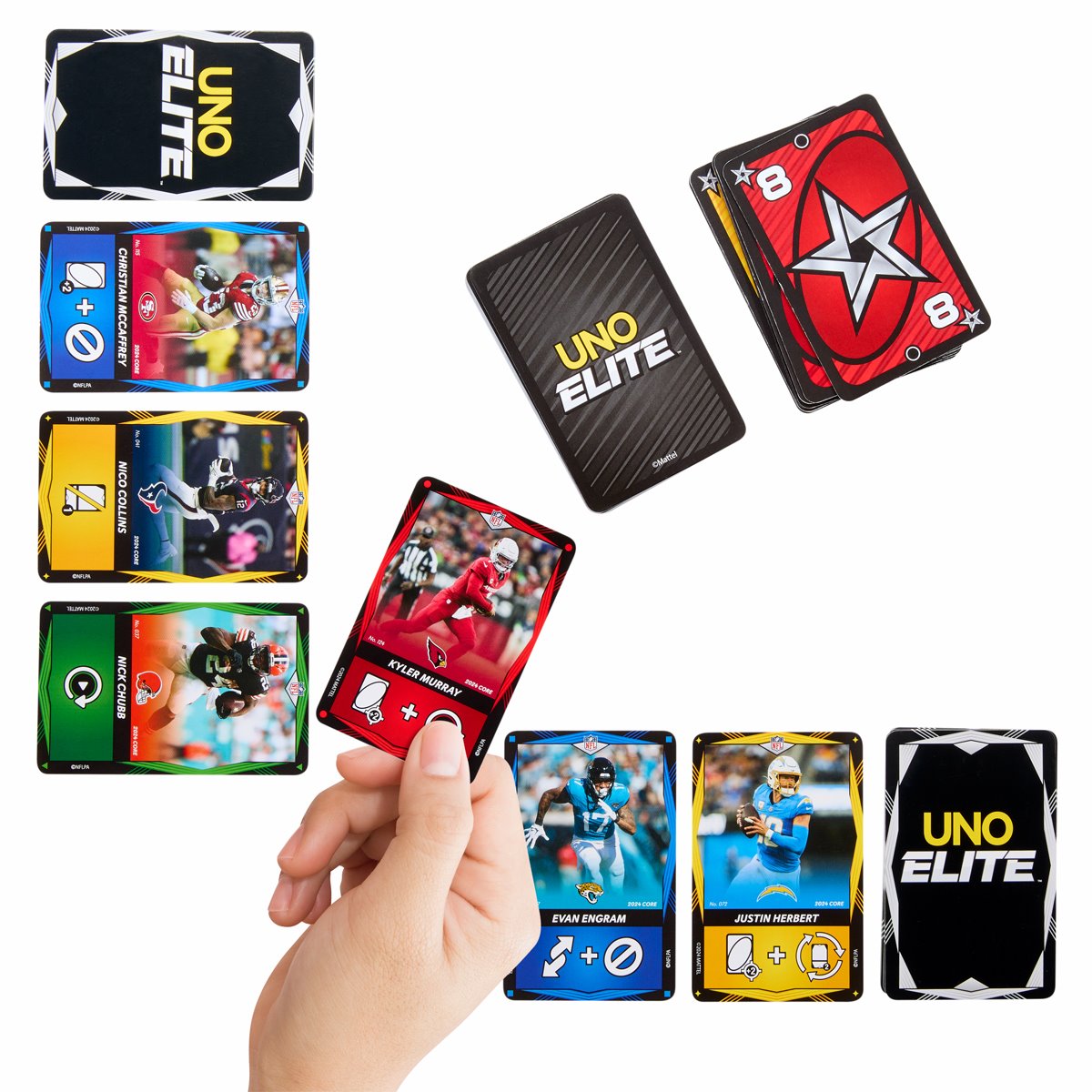 UNO Elite NFL 2024 Core Edition Card Game