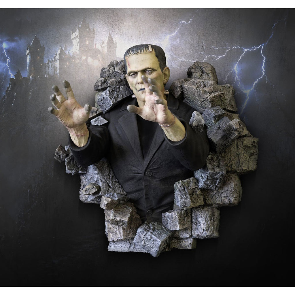 Frankenstein 1:2 Scale Wall Sculpture Mount