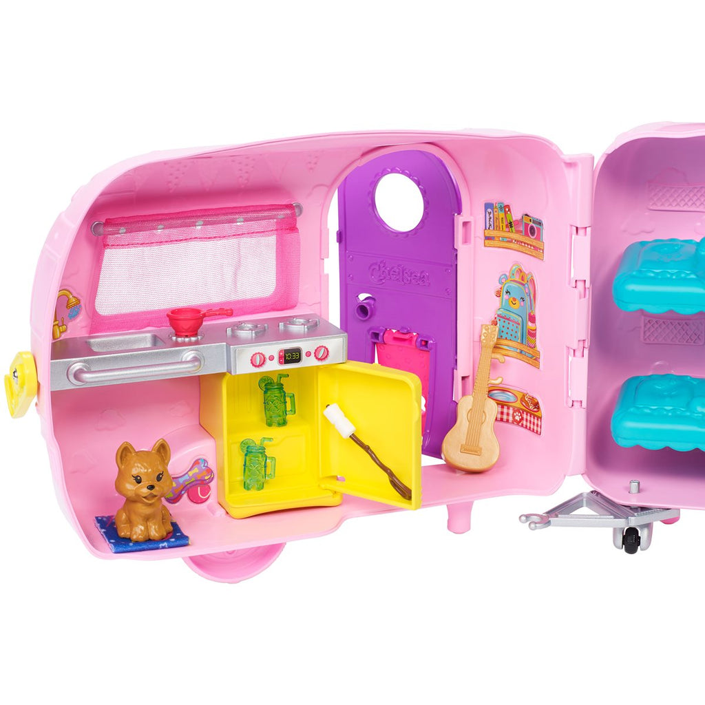 Barbie Club Chelsea Camper Doll and Playset
