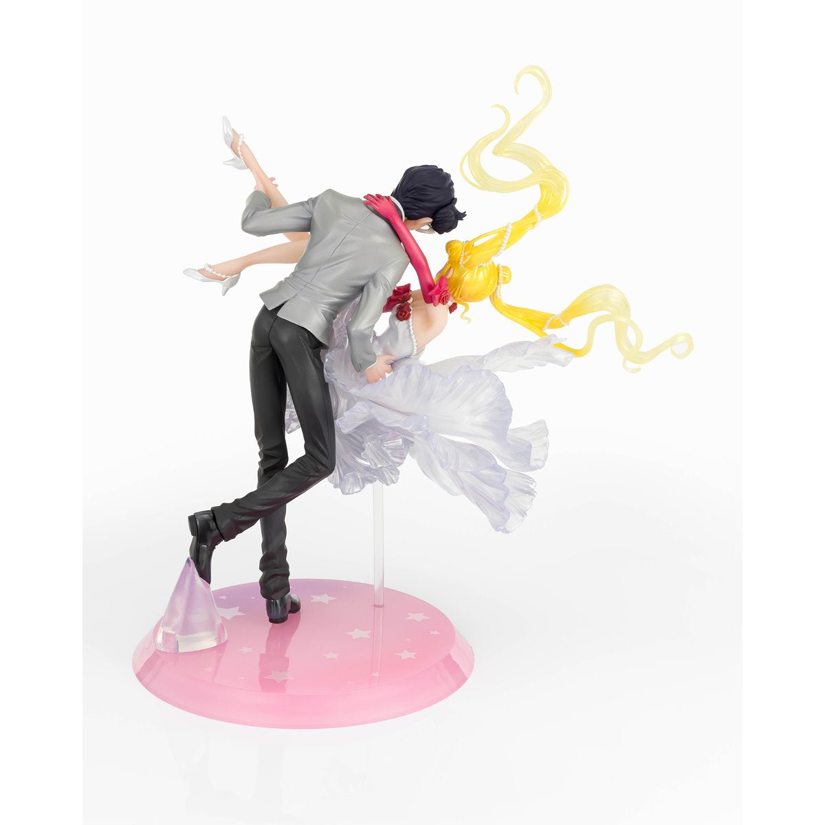 Sailor Moon Usagi and Tuxedo Mask Moonlight Glow Edition FiguartsZERO Chouette Statue