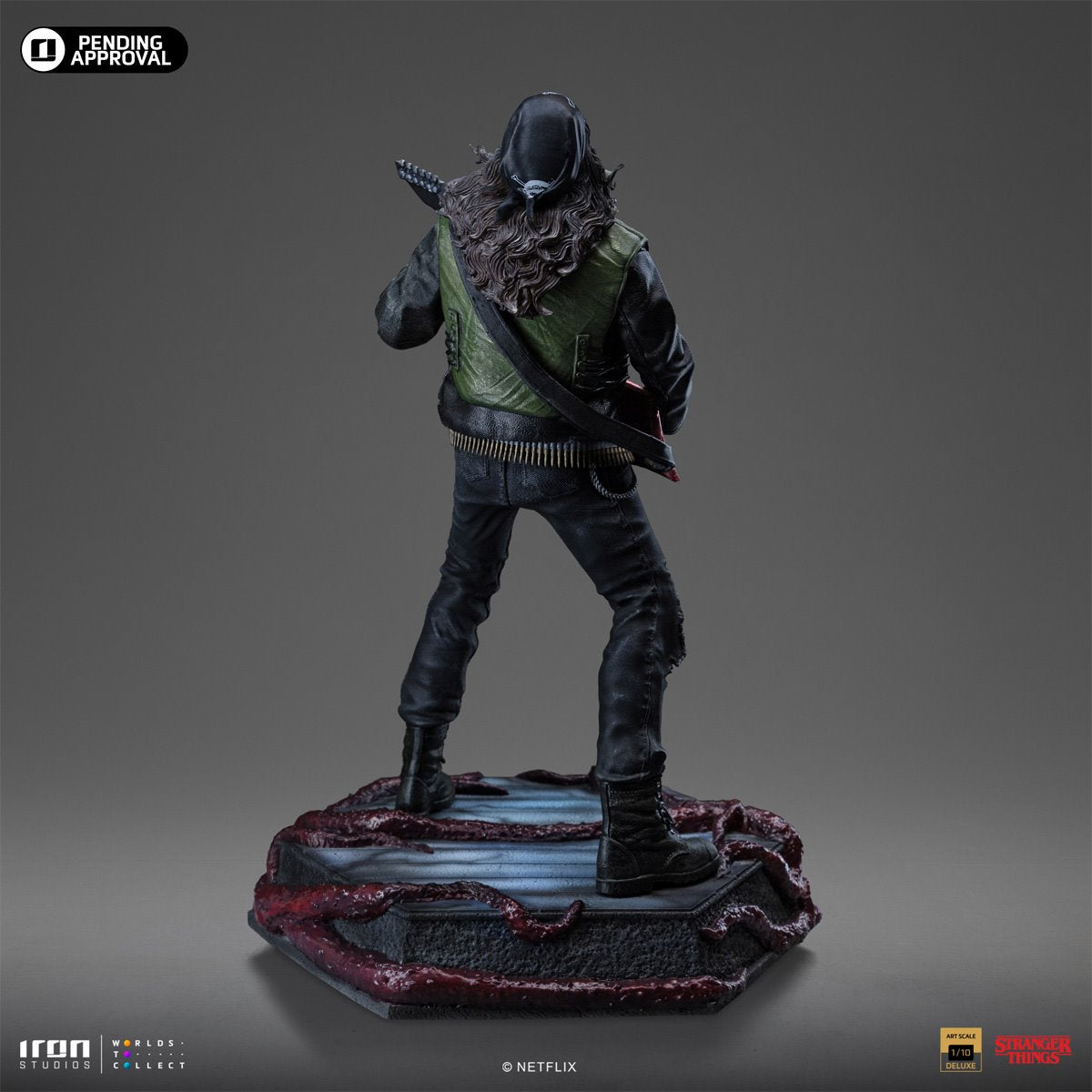 Stranger Things Eddie Munson 1:10 Deluxe Art Scale Limited Edition Statue