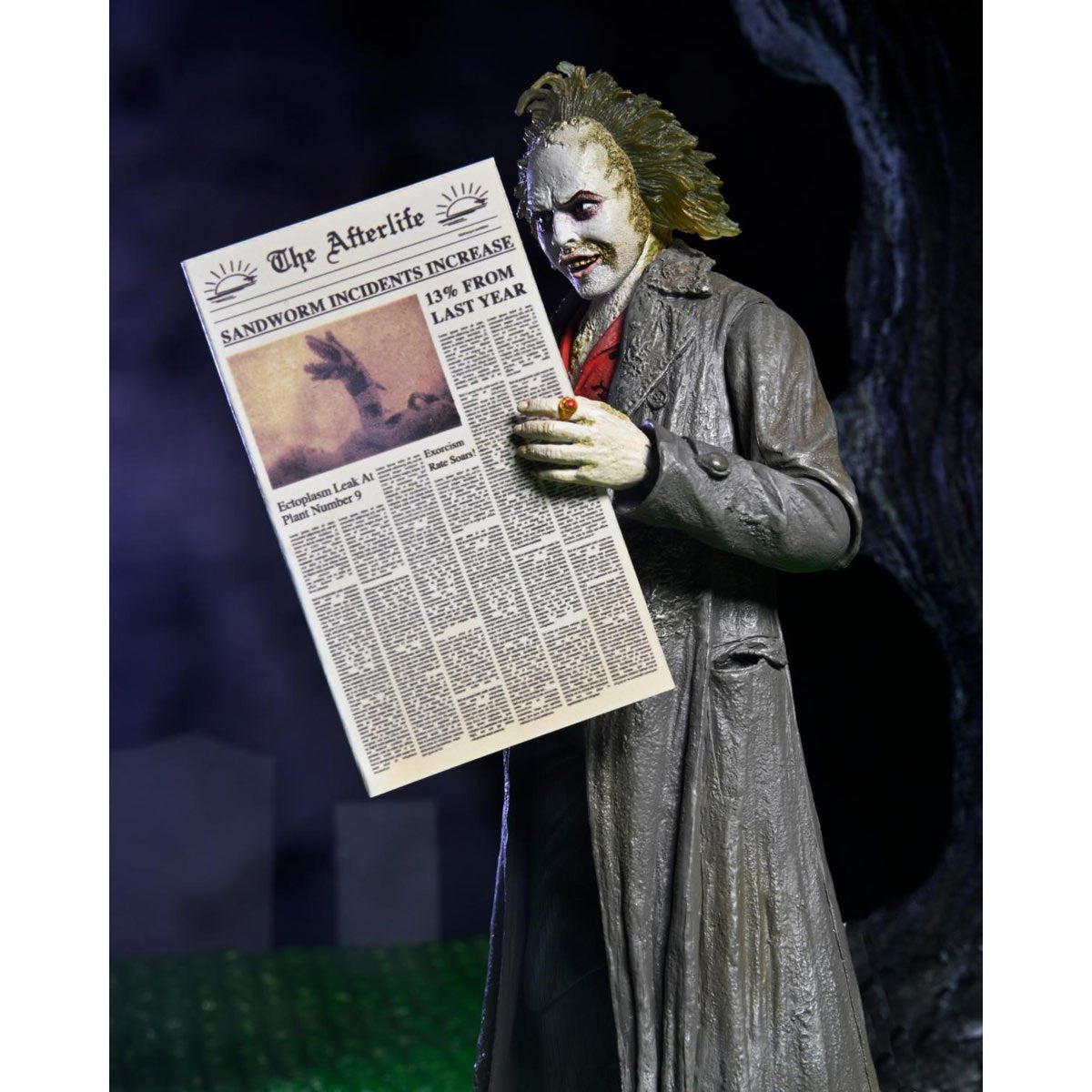 Beetlejuice (1988) Ultimate Beetlejuice: Tour Guide The Bio-Exorcist 7-Inch Scale Action Figure