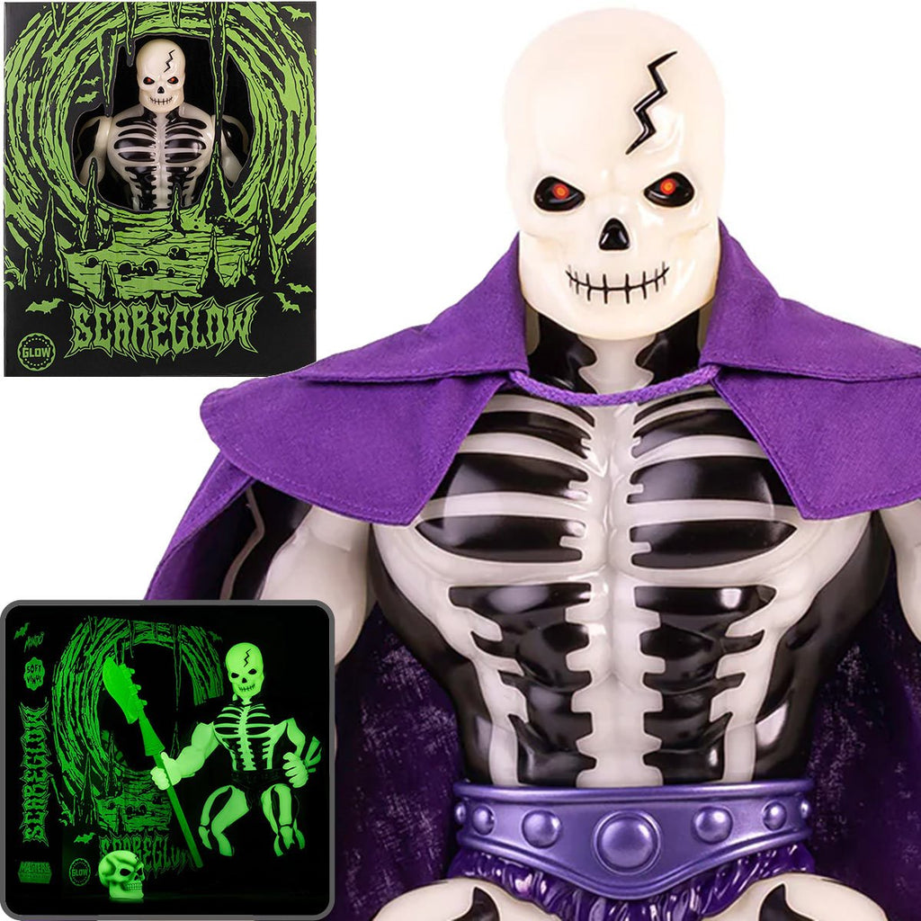 Masters of the Universe Scare Glow Classic Variant Glow-in-the-Dark Soft Vinyl Action Figure