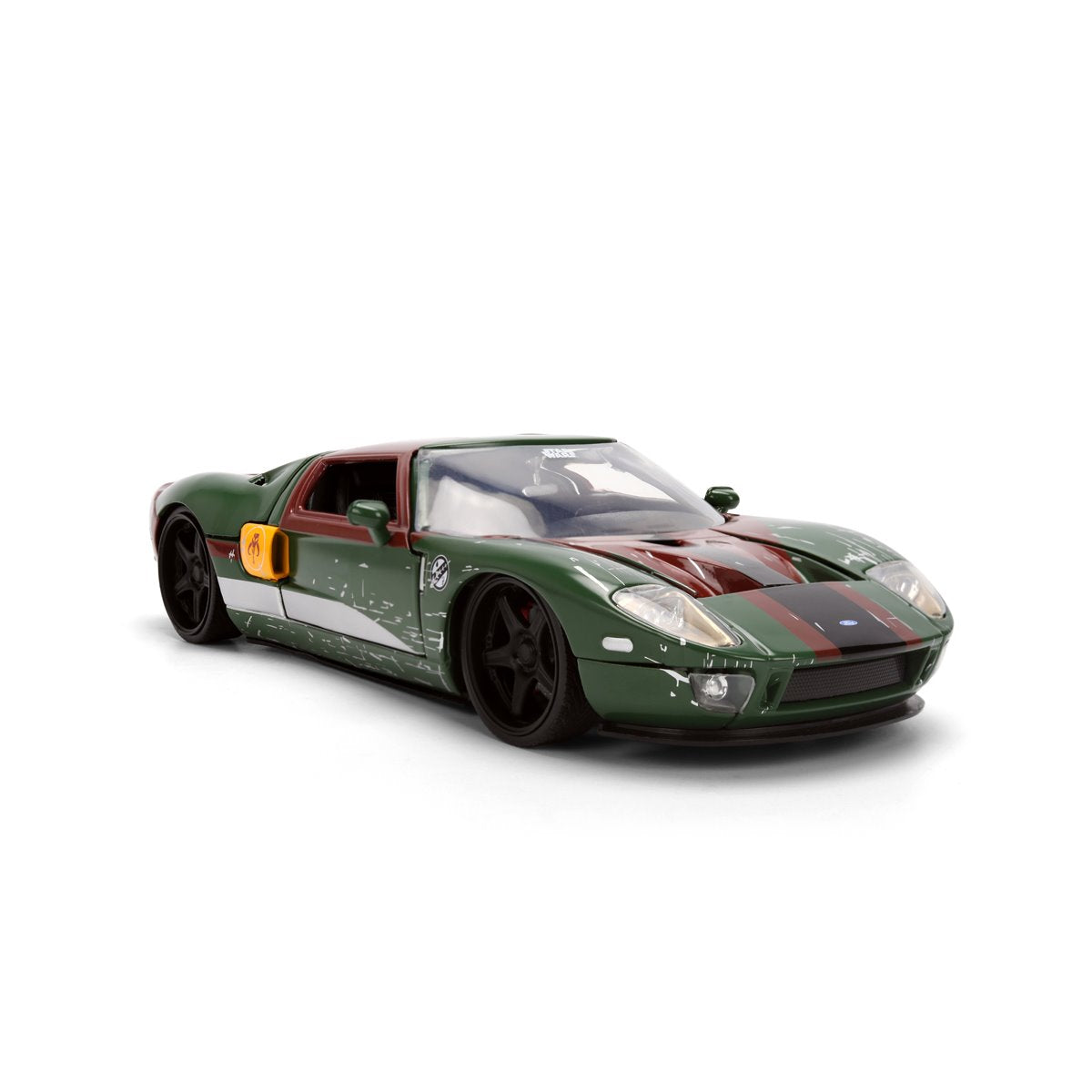 Hollywood Rides Star Wars 2005 Ford GT 1:24 Scale Die-Cast Metal Vehicle with Boba Fett Figure