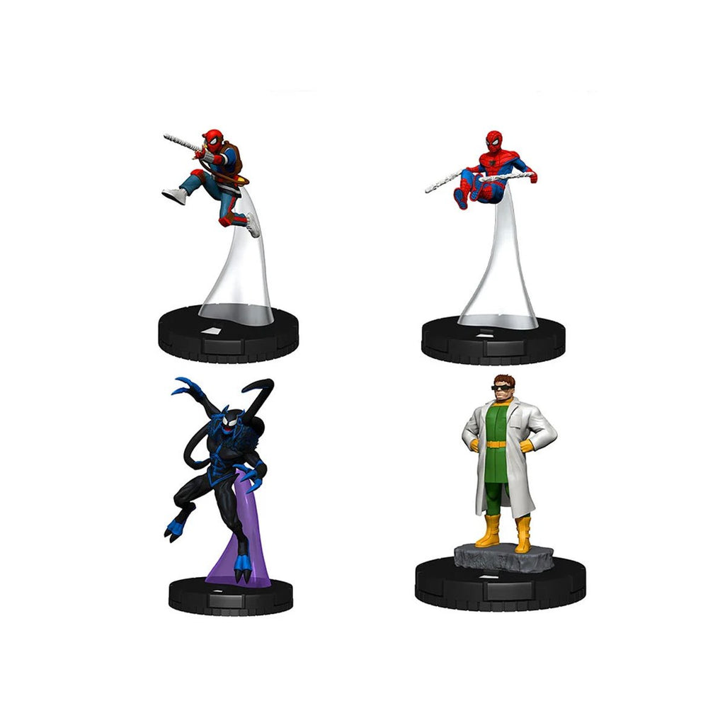Marvel HeroClix Iconix: Your Friendly Neighborhood Spider-Man Mini-Figure 4-Pack