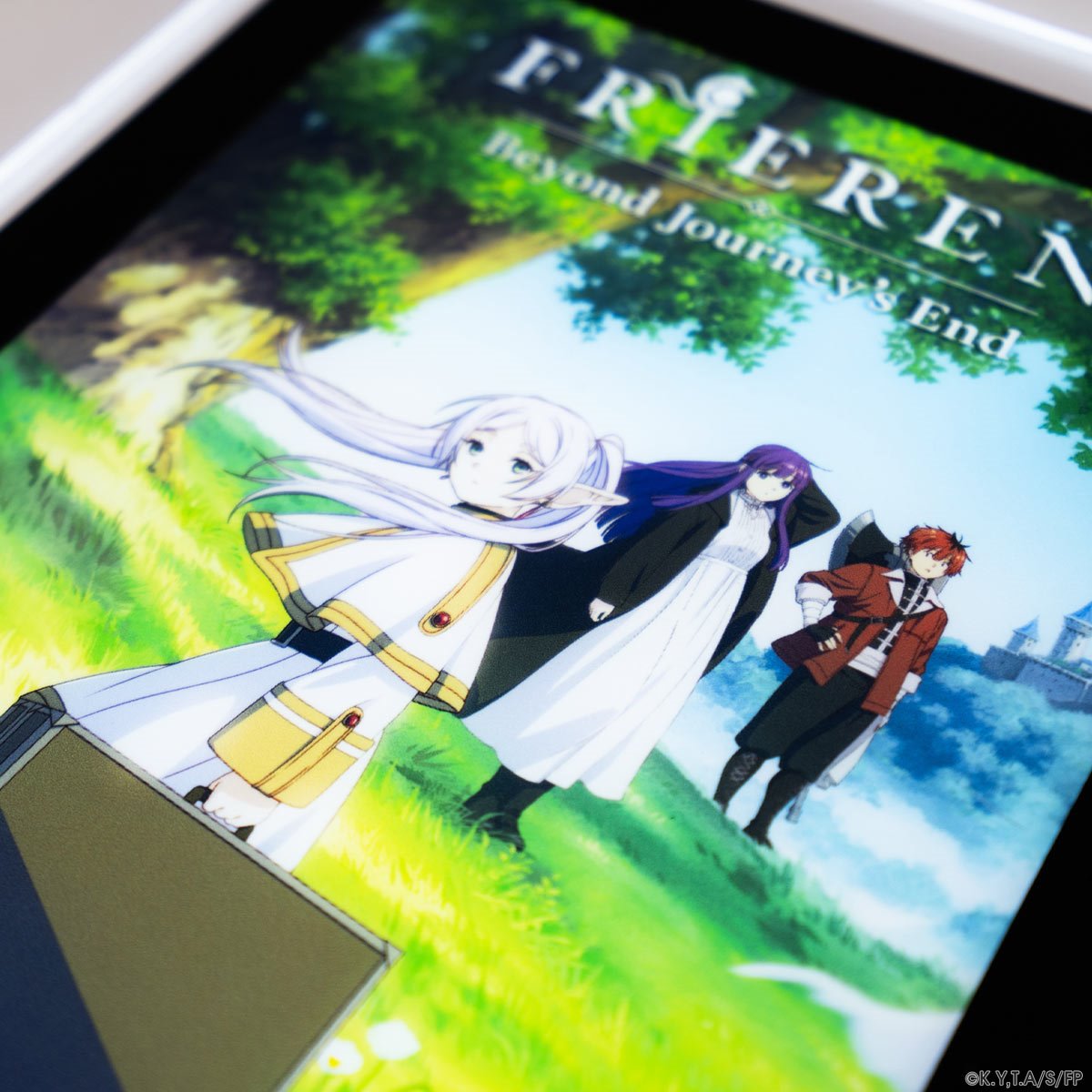 Frieren: Beyond Journey's End Frieren, Fern, and Stark LED Poster