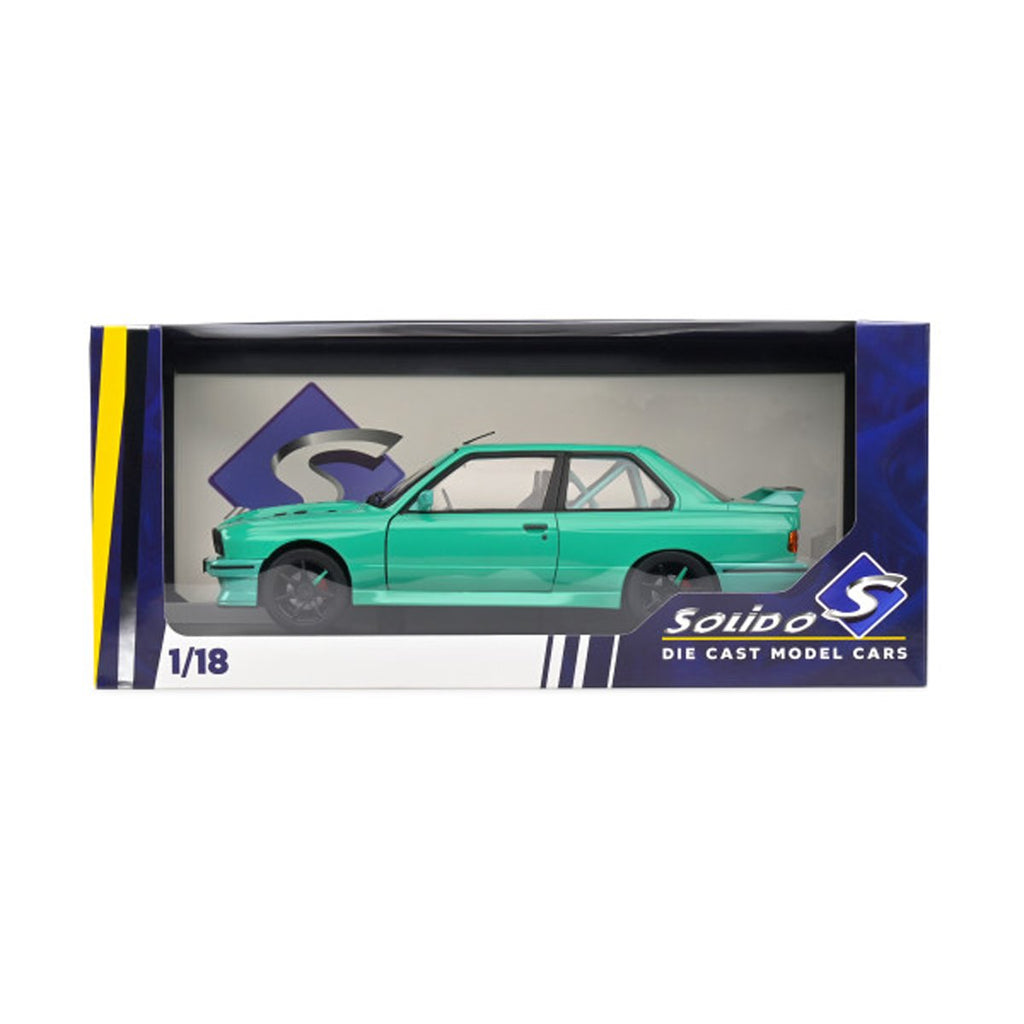 1990 BMW E30 M3 Tiffany Blue 1:18 Scale Die-Cast Metal Vehicle