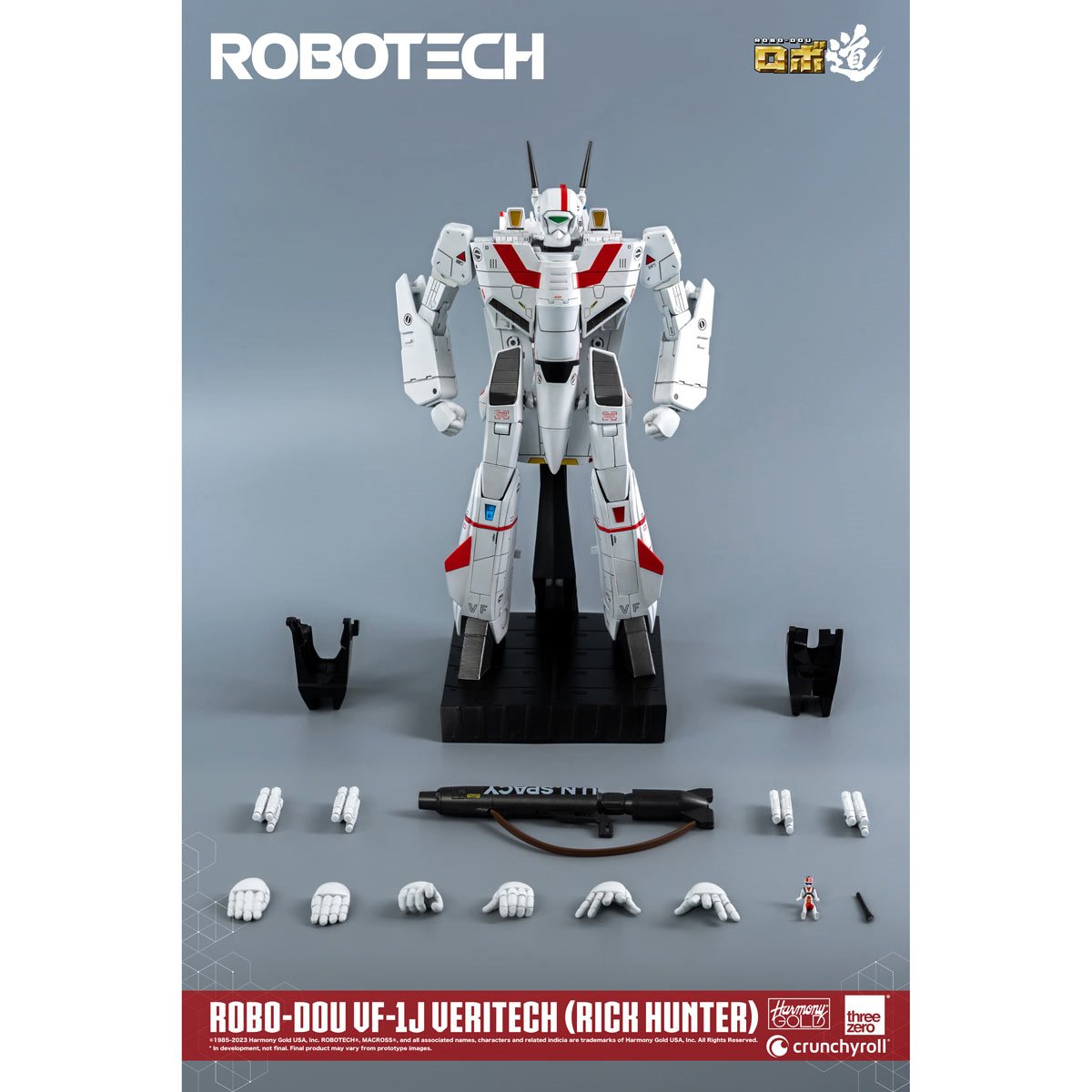 Robotech VF-1J Veritech Rick Hunter ROBO-DOU Action Figure