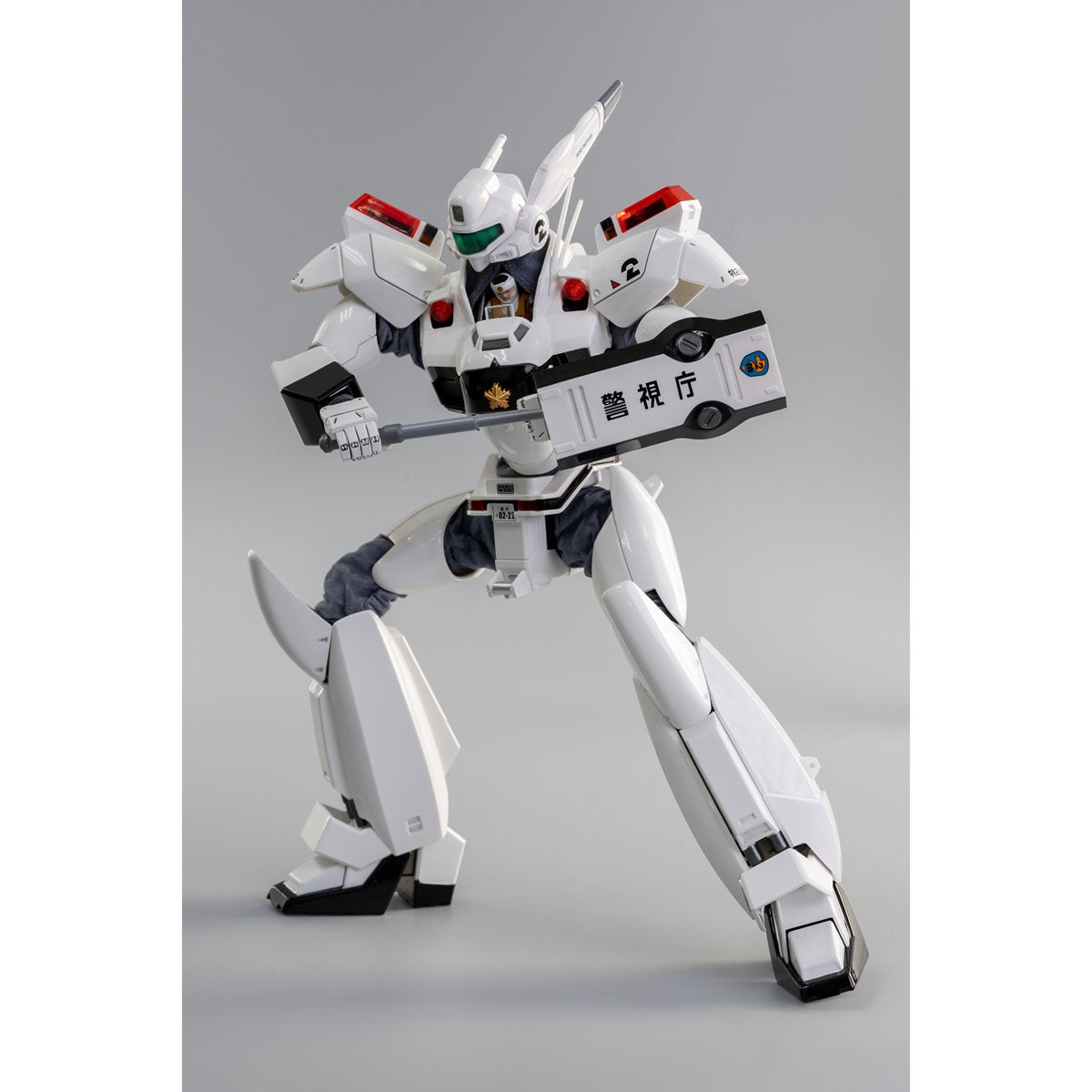 Mobile Police Patlabor Ingram Unit 2 ROBO-DOU 1:35 Scale Action Figure with Unit 3 Attachment