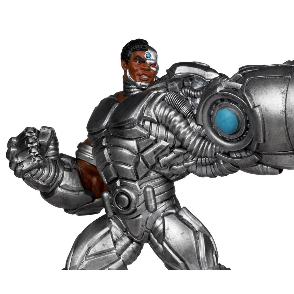 DC Direct Collector Vinyl Wave 4 Cyborg Todd's Mods Limited Edition 4 1/2-Inch Scale Posed Figure