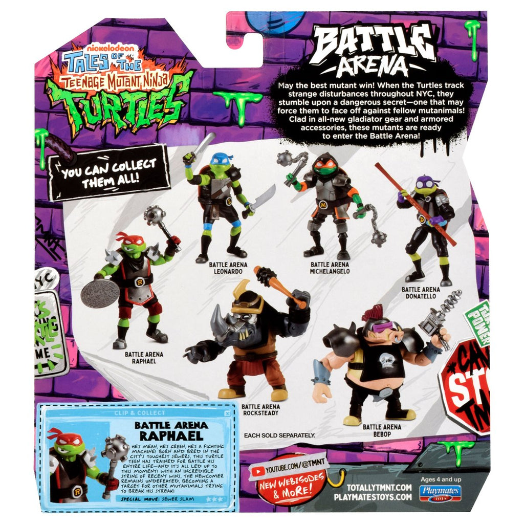 Tales of the Teenage Mutant Ninja Turtles Basic Action Figure Wave 6 Revision 1 Case of 8