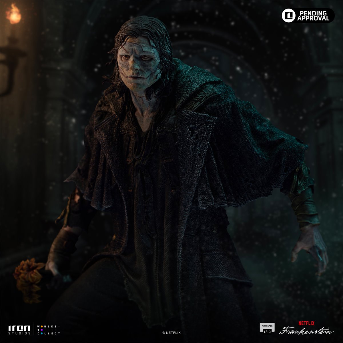 Frankenstein's Monster Netflix 1:10 Art Scale Statue