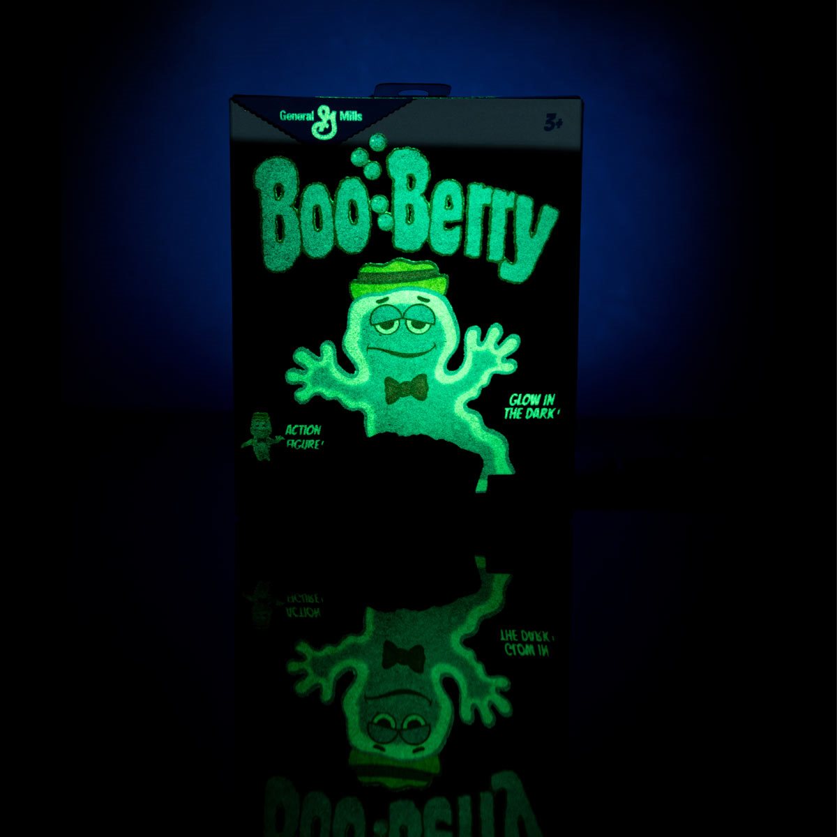 General Mills Boo Berry 6-Inch Scale Glow-in-the-Dark Action Figure