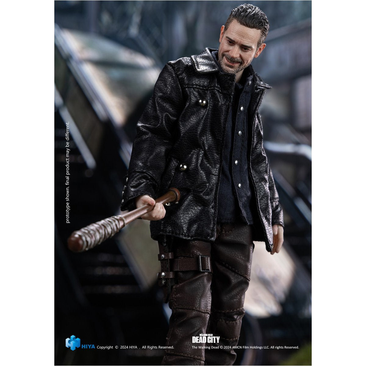 The Walking Dead: Dead City Negan Exquisite Super Series 1:12 Scale Action Figure