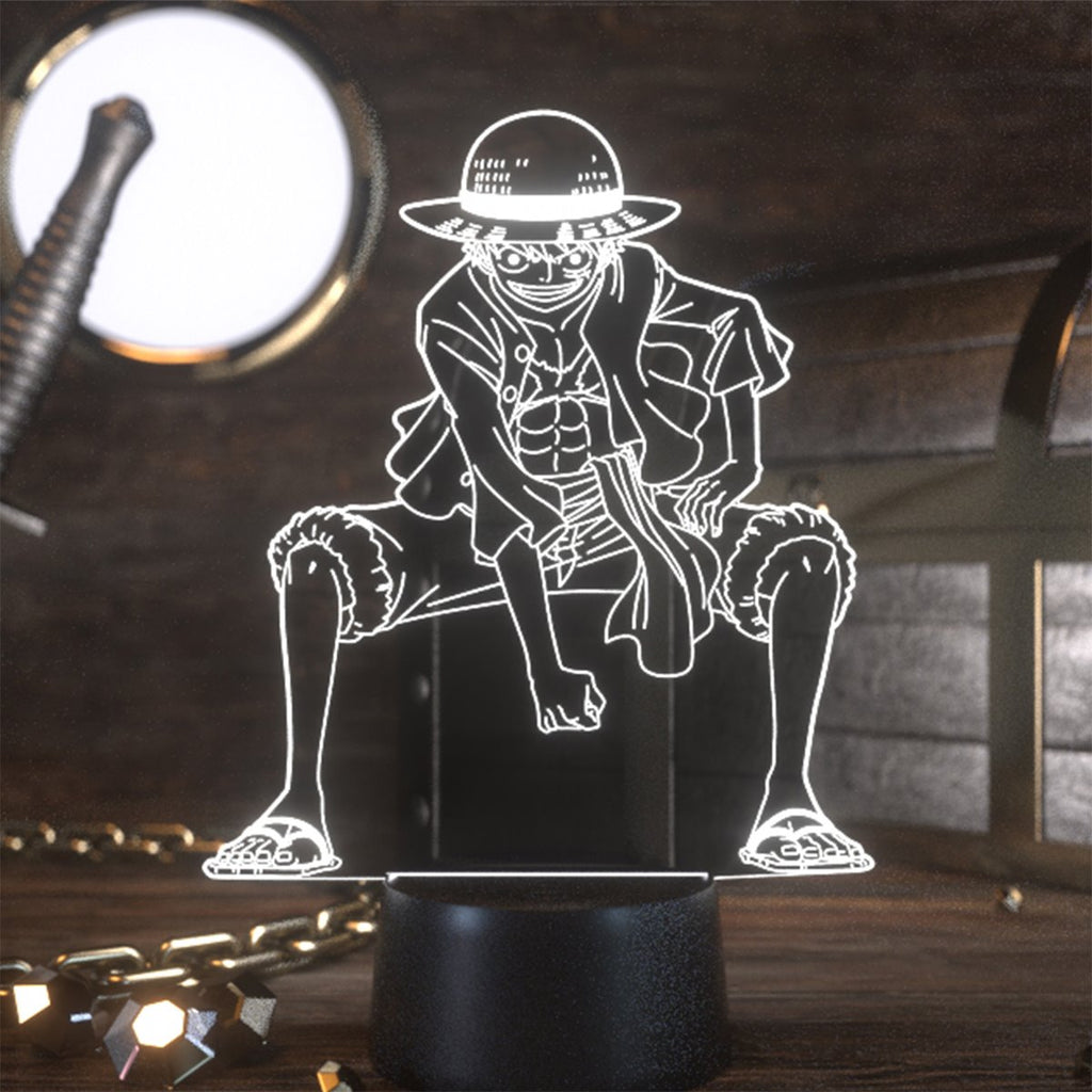 One Piece Monkey D. Luffy LED Otaku Lamp
