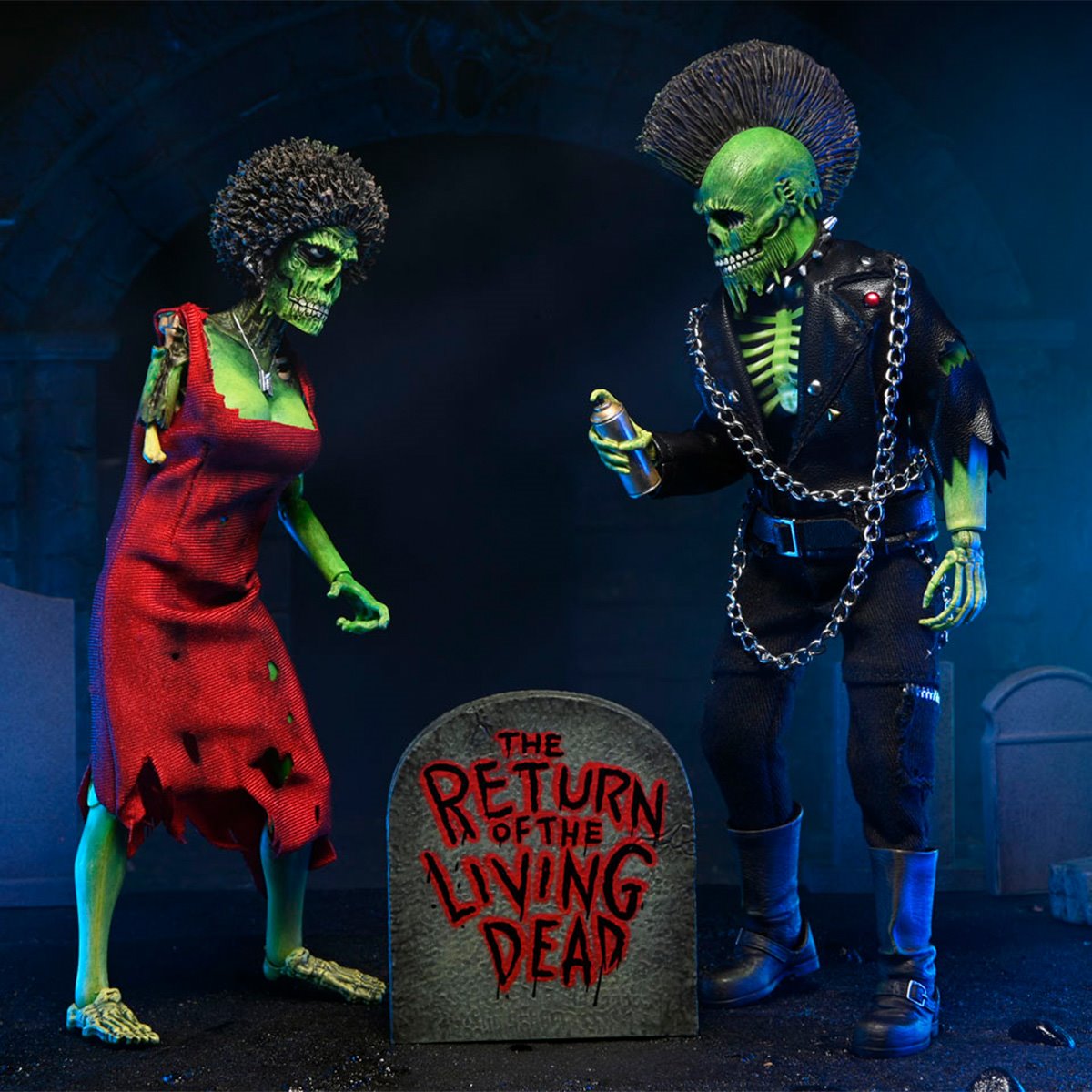 The Return of the Living Dead Trash & Suicide 8-Inch Clothed Figure 2-Pack