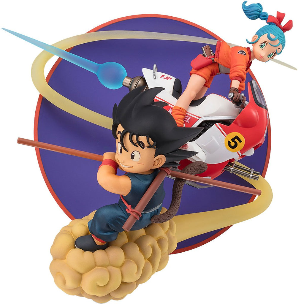 Dragon Ball Son Goku and Bulma FiguartsZERO Statue