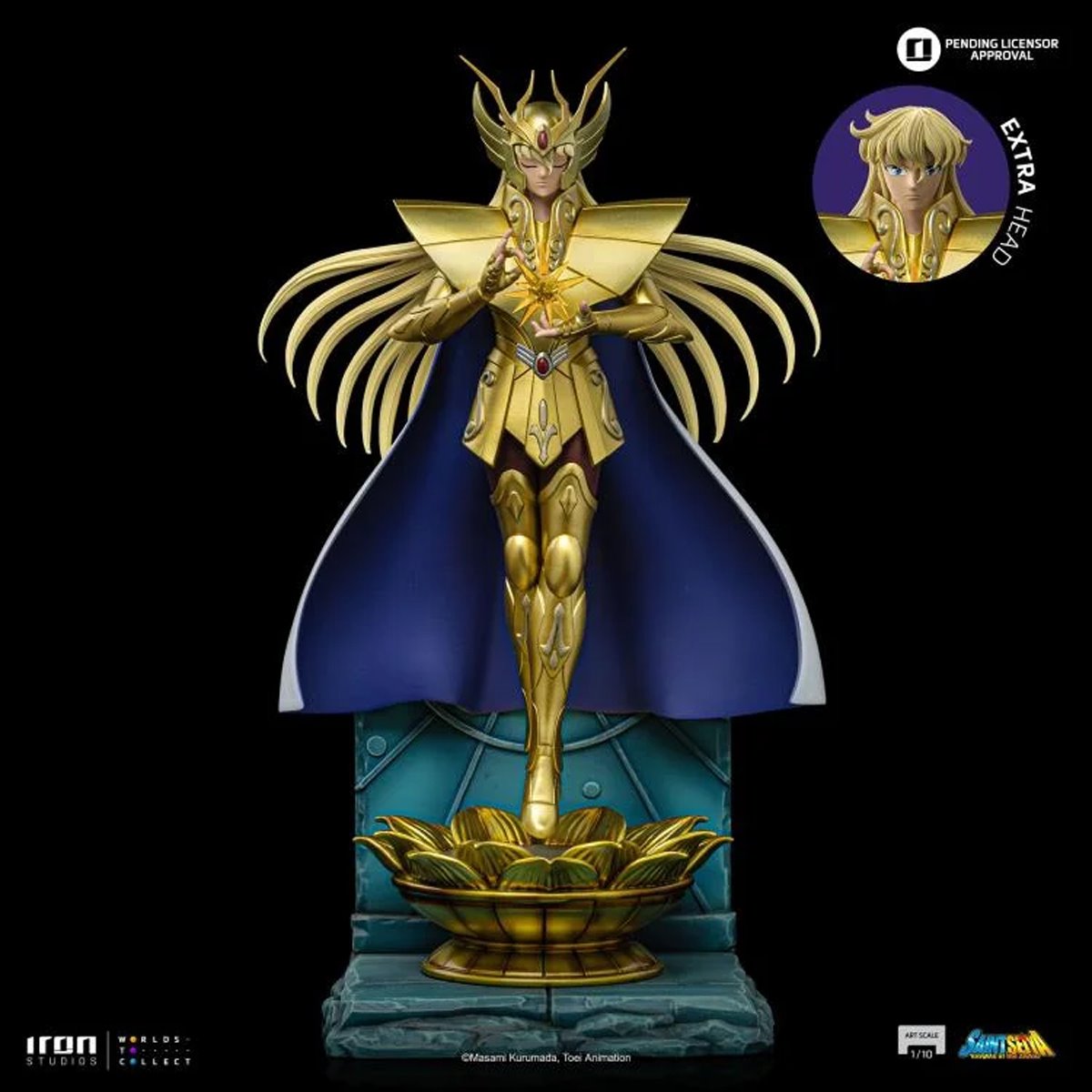 Saint Seiya Virgo Shaka 1:10 Art Scale Limited Edition Statue