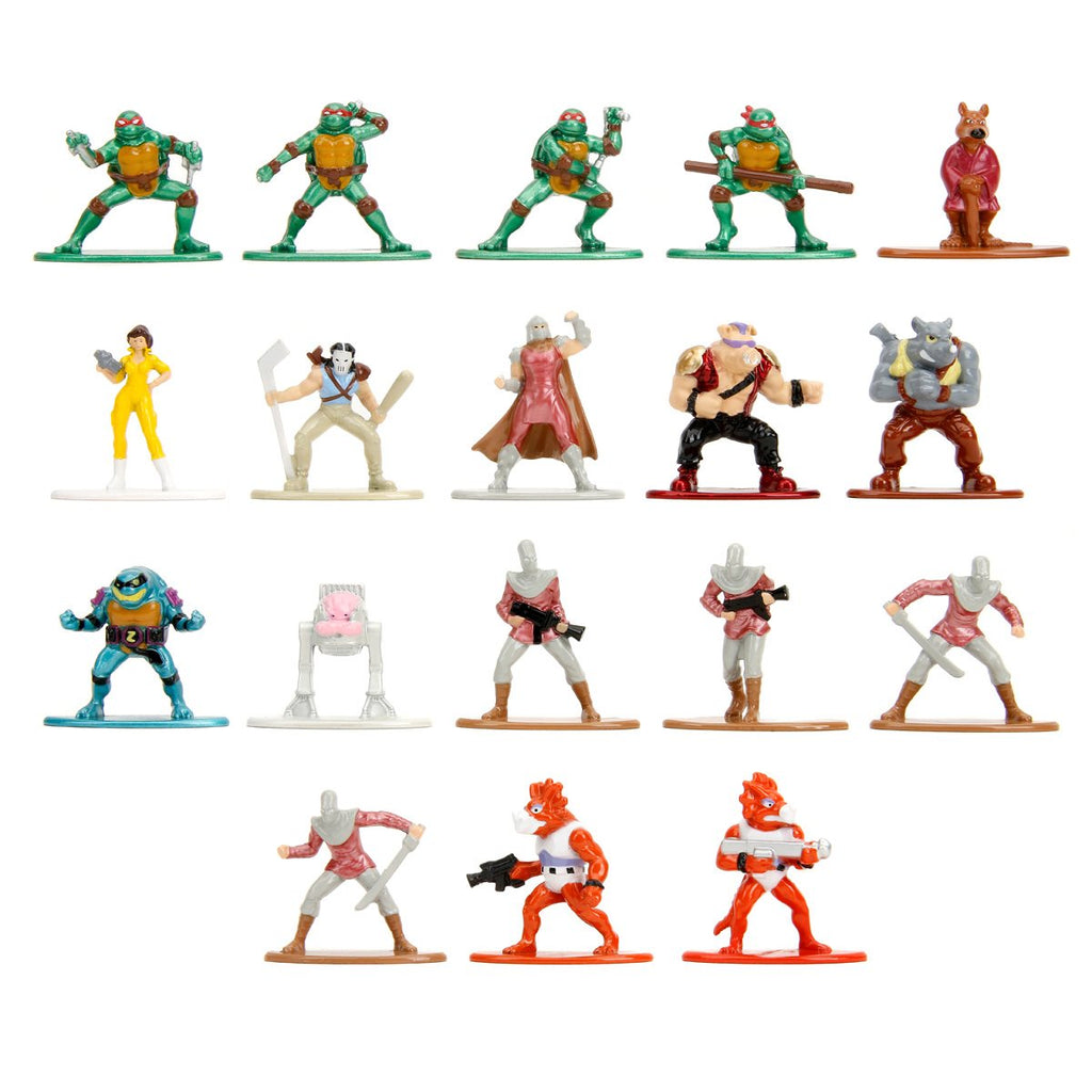 Teenage Mutant Ninja Turtles Nano MetalFigs Die-Cast Metal Mini-Figure Wave 2 18-Pack