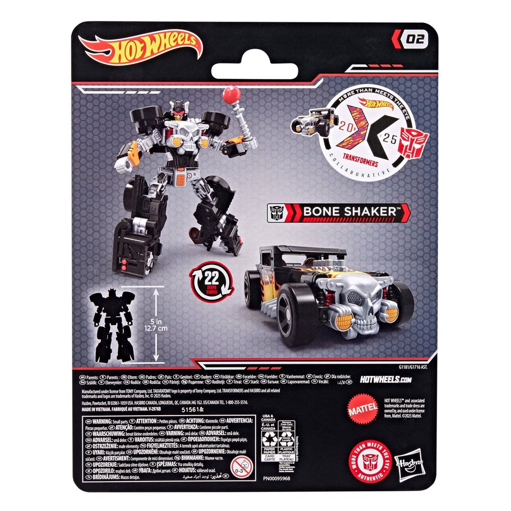 Transformers Collaborative Hot Wheels x Transformers Wave 1 Set of 2