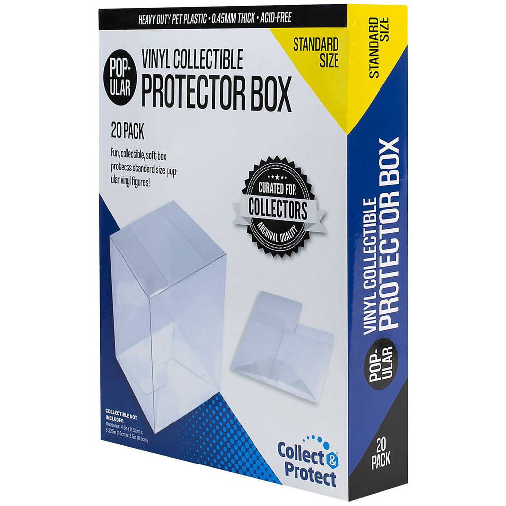 Entertainment Earth Vinyl Collectible Soft Collapsible Protector Box 20-Pack