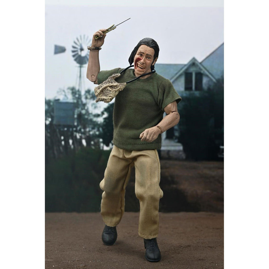 Texas Chainsaw Massacre 50th Anniversary Hitchhiker 8-Inch Clothed Action Figure