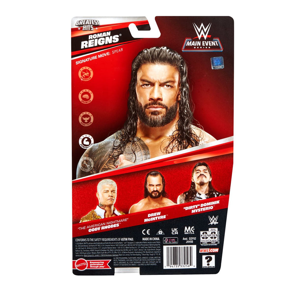 WWE Main Event Series Figure Best of Mix 1 Action Figure Case of 8