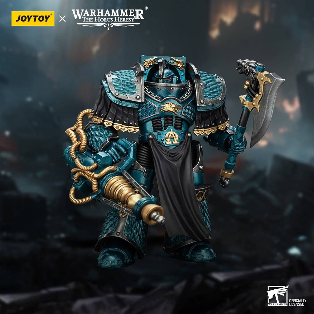 Joy Toy Warhammer The Horus Heresy Alpha Legion Lernaean Terminator with Conversion Beam Cannon 1:18 Scale Action Figure