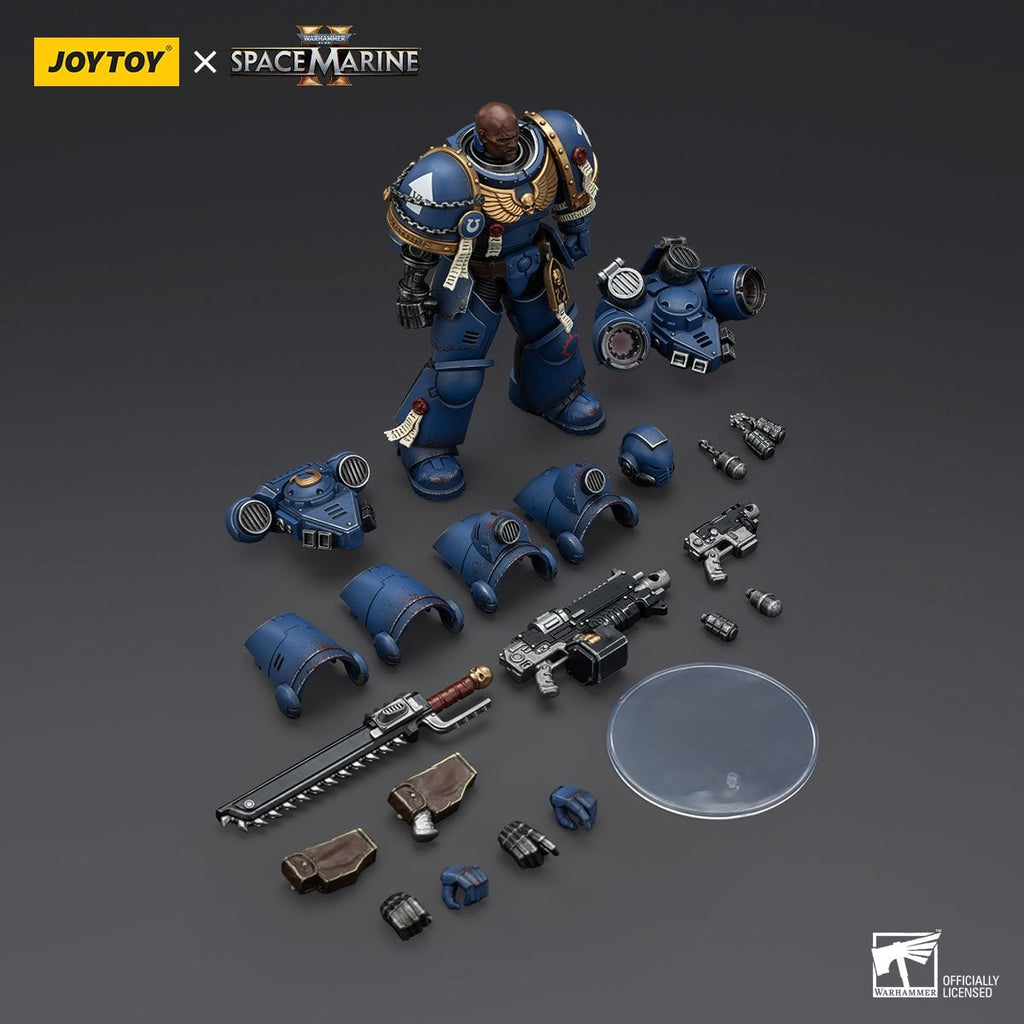 Joy Toy Warhammer Space Marine II Brother Chairon Collectors Edition 1:18 Scale Action Figure