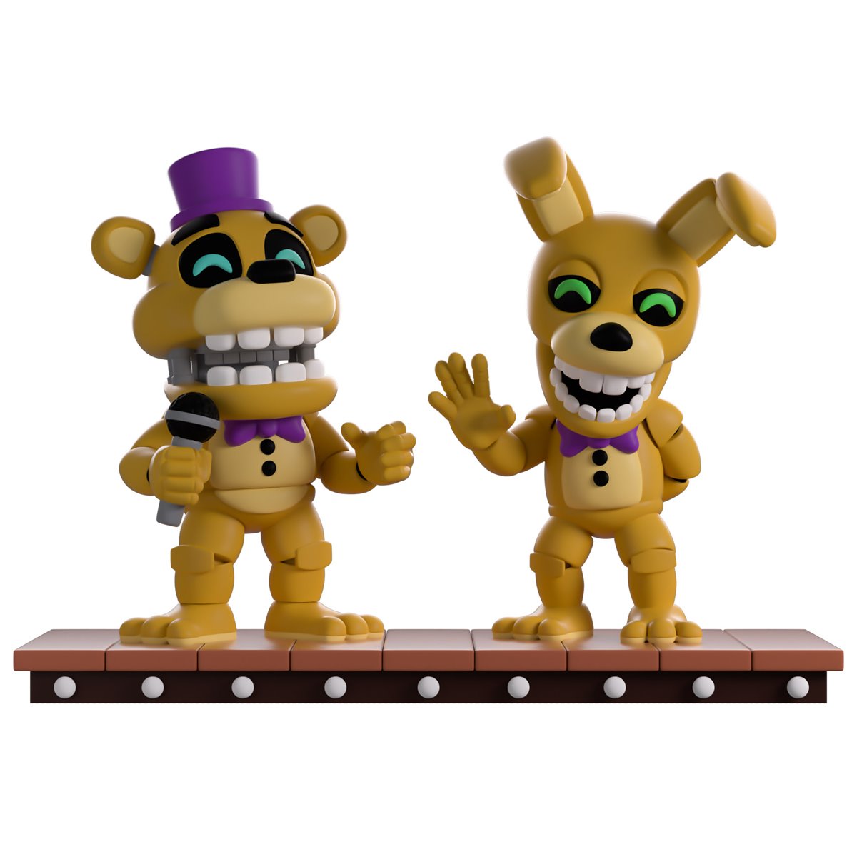 Five Nights at Freddy's Collection Fredbear & Spring Bonnie Vinyl Figure 2-Pack #86