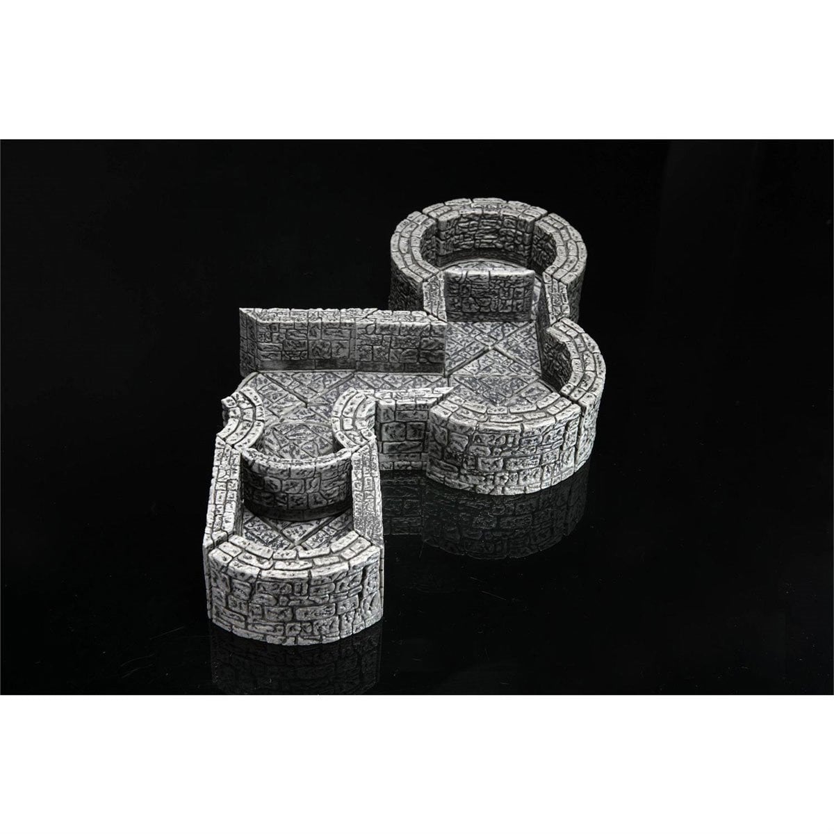 WarLock Tiles Expansion Pack 1-Inch Dungeon Angles & Curves Accessory Pack