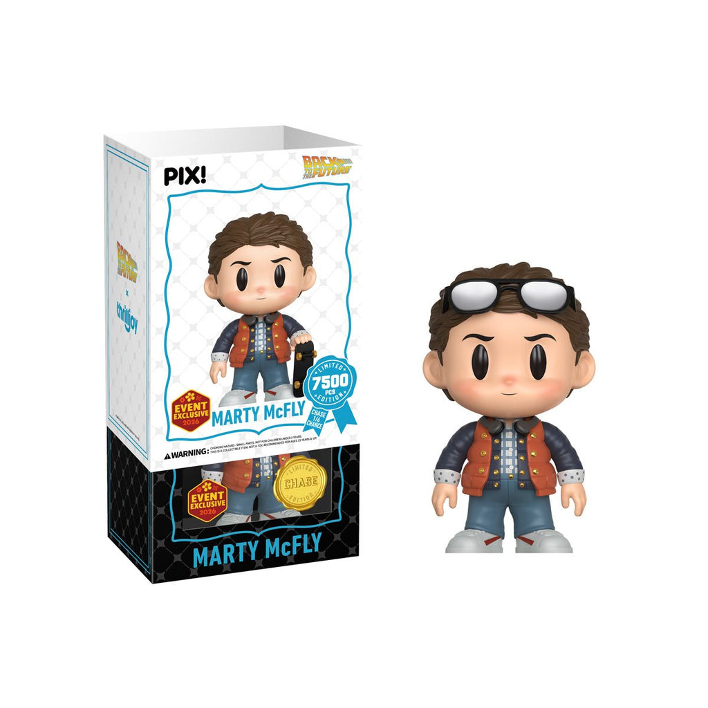 Back to the Future Marty McFly with Skateboard Pix! Vinyl Figure - 2026 Convention Exclusive