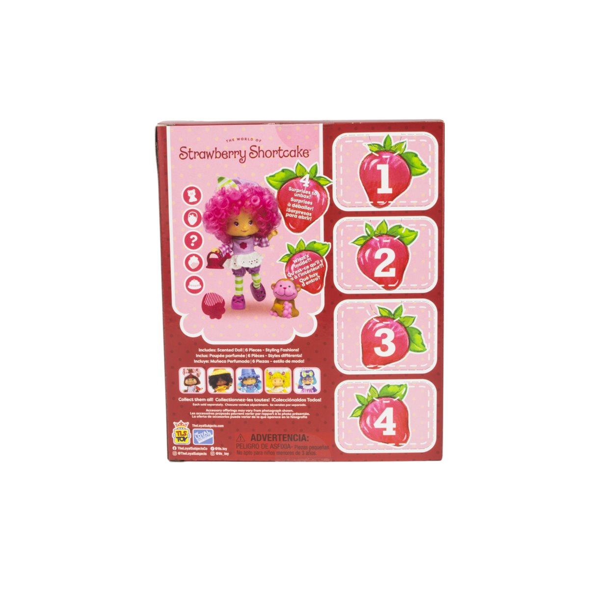 Strawberry Shortcake Raspberry Tart 5 1/2-Inch Fashion Doll - SDCC 2025 Exclusive
