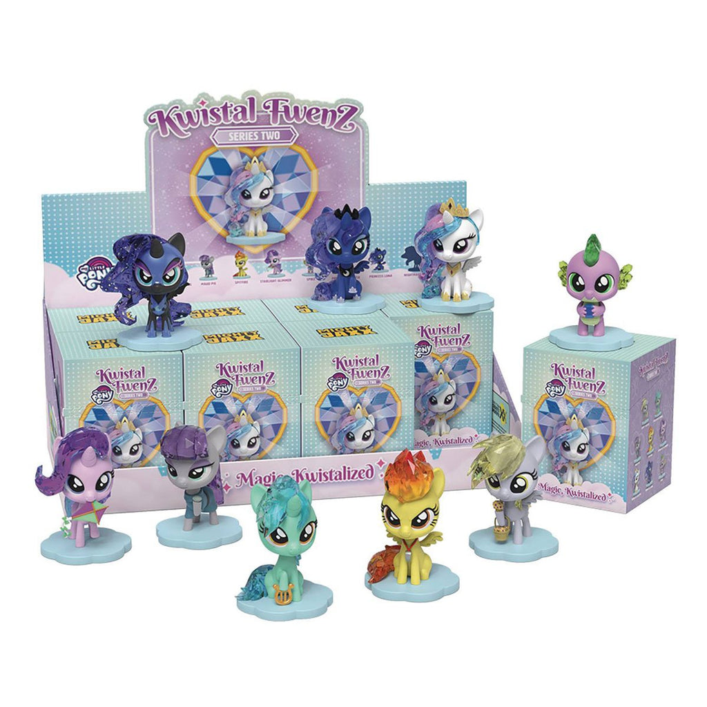 My Little Pony x Kwistal Fwenz Series 2 Mini-Figure Display Tray of 8