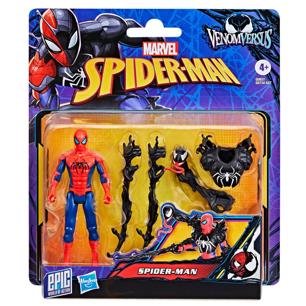 Spider-Man VenomVersus Epic World of Action 4-Inch Figures Wave 1  Case of 4