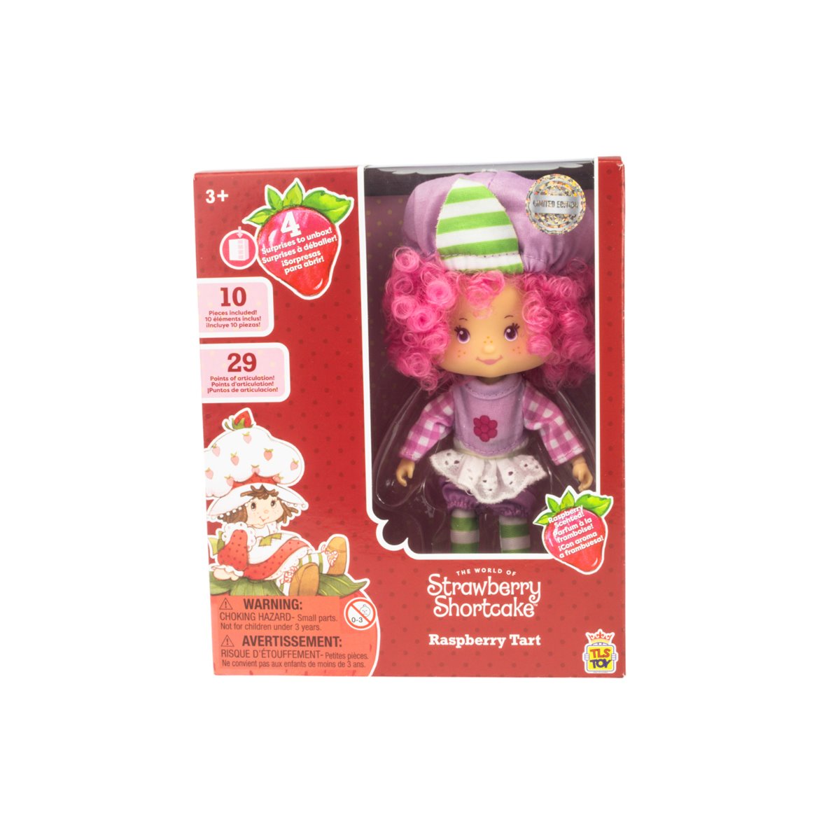 Strawberry Shortcake Raspberry Tart 5 1/2-Inch Fashion Doll - SDCC 2025 Exclusive