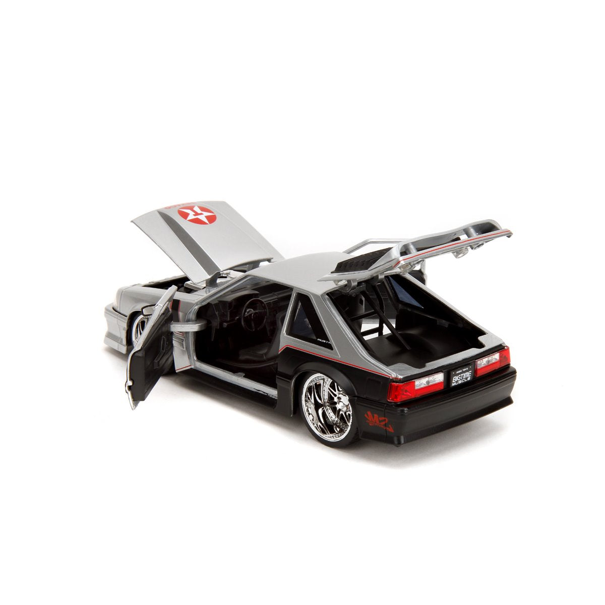 Bigtime Muscle 1989 Ford Mustang GT Texaco 1:24 Scale Die-Cast Metal Vehicle