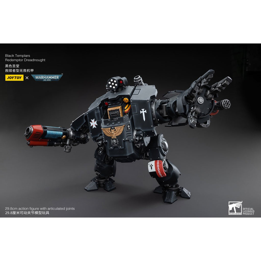 Joy Toy Warhammer 40,000 Black Templars Redemptor Dreadnought 1:18 Scale Action Figure