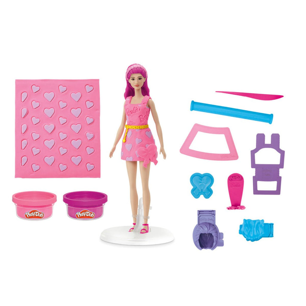 Play-Doh Barbie Hearts and Hair Set