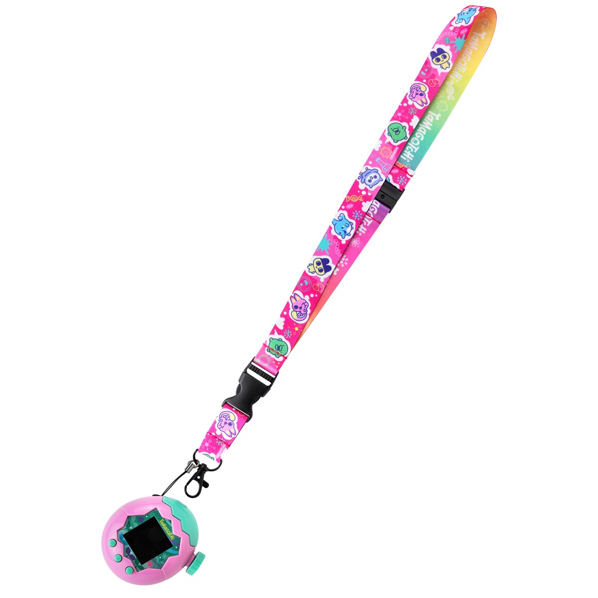 Tamagotchi Paradise Pink Lanyard