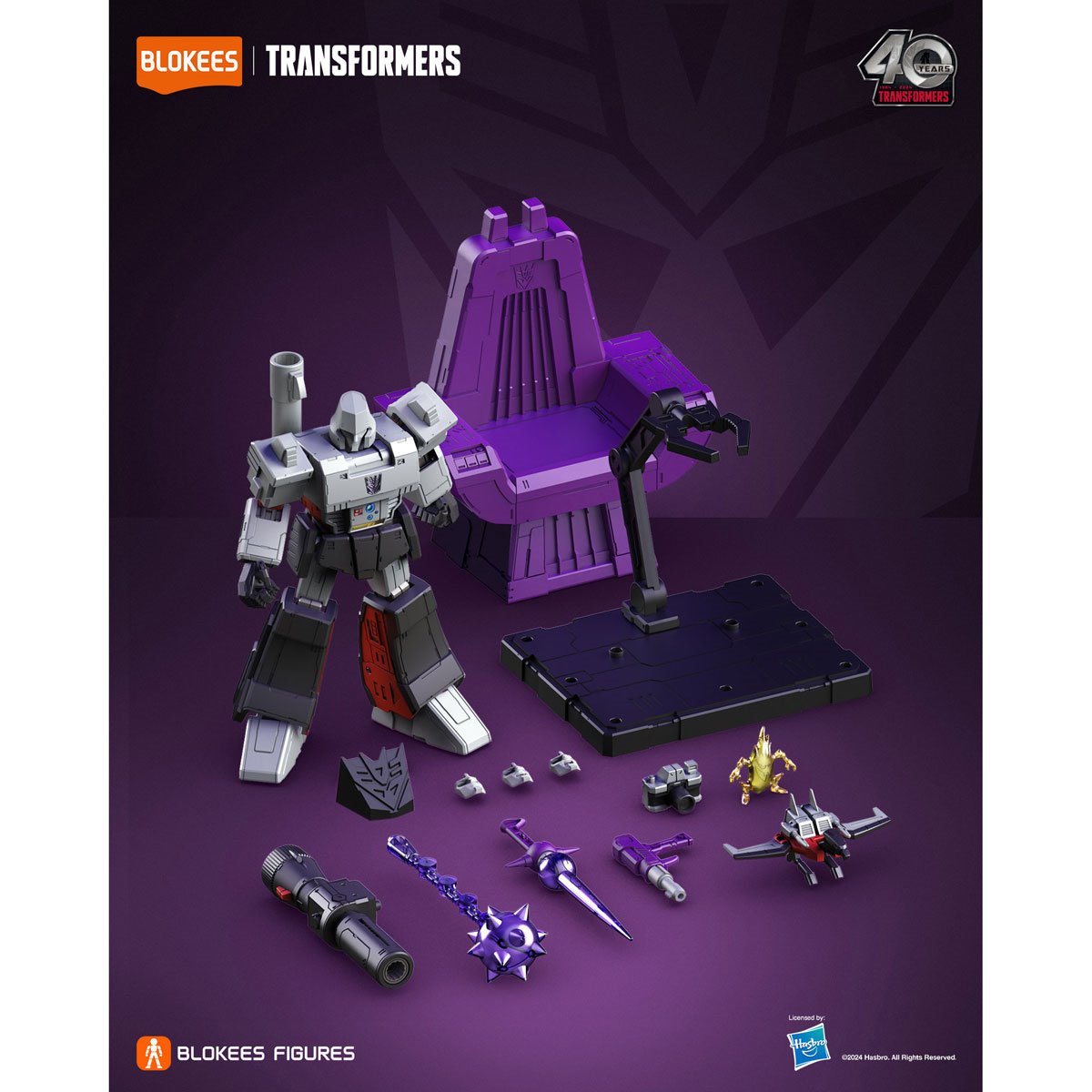 Transformers G1 Megatron Blokees Action Edition Model Kit