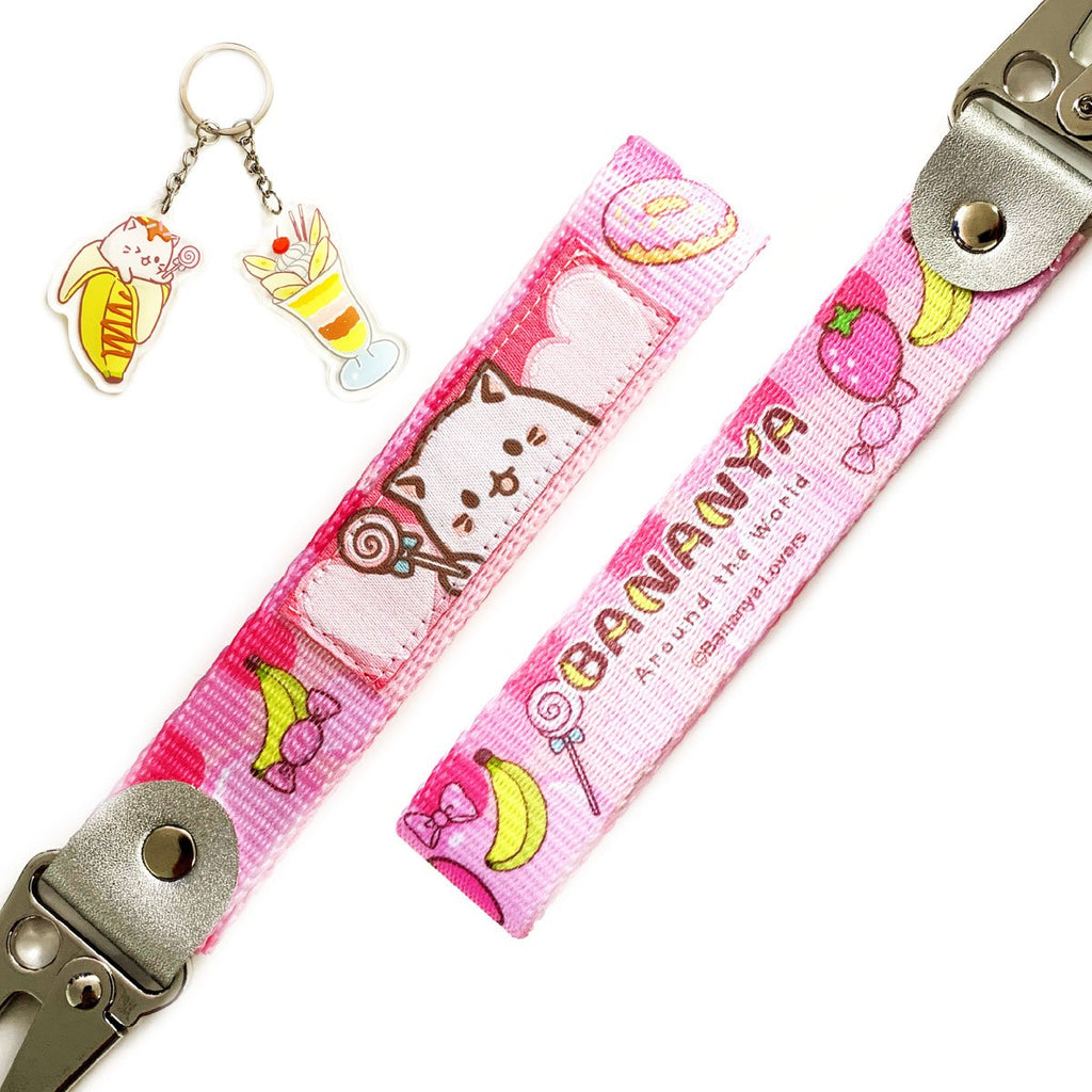 Bananya Sweets Keystrap